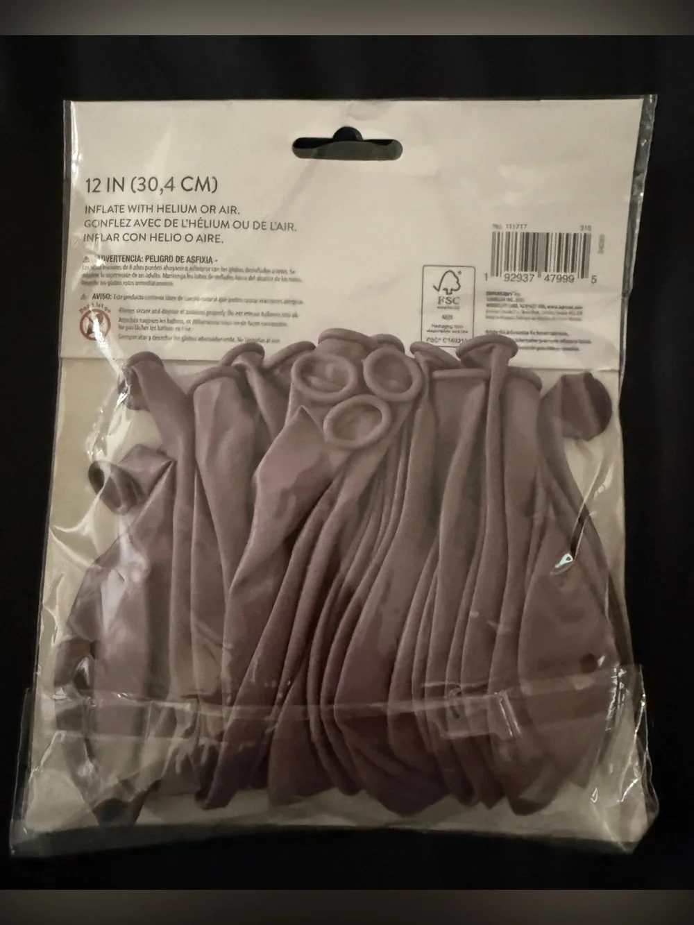 12” Pink Premium Balloon Pack- 25 Count- Air or Helium Fill